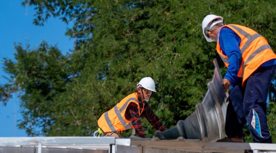Roof repair in West End, NC